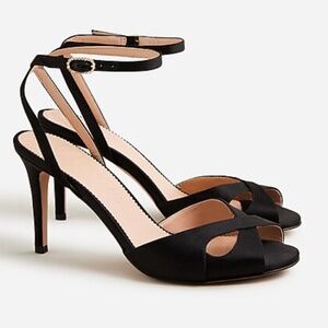 Brand New. Never worn. Italian-made JCrew Collection Rylie cutout heels